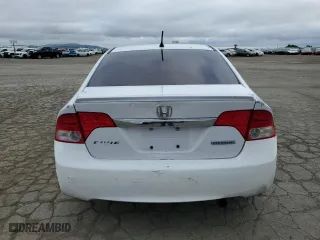2009 Honda Civic Hybrid with VIN JHMFA36209S016801, listed as a Copart auction lot 51950105 with 175,942 mi miles and Salvage Title. Bid and sale history available at carsss.com. Image 6.