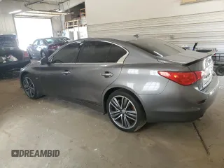 2017 Infiniti Q50 Premium z VIN JN1EV7AR7HM839776, wystawiony jako Copart lot #55572865 z przebiegiem 84 822 mil mil oraz Szkoda całkowita • Salvage title. Historia ofert i sprzedaży dostępna na DreamBid. Obrazek 2.