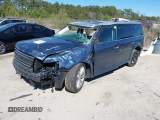 2018 Ford Flex Limited with VIN 2FMGK5D82JBA00003, listed as a IAAI auction lot 41853496 with 43,105 mi miles. Bid and sale history available at carsss.com. Image 2.