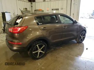 2011 Kia Sportage LX with VIN KNDPB3A23B7088157, listed as a Copart auction lot 55334385 with 163,716 mi miles and Non Repairable. Bid and sale history available at carsss.com. Image 3.