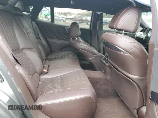 2018 Lexus LS with VIN JTHC51FF7J5003545, listed as a Copart auction lot 43727705 with 0 mi miles and Salvage Title. Bid and sale history available at carsss.com. Image 10.