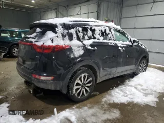 2019 Kia Sportage EX with VIN KNDPNCAC6K7518148, listed as a Copart auction lot 44252175 with 67,210 mi miles and Salvage Title. Bid and sale history available at carsss.com. Image 3.