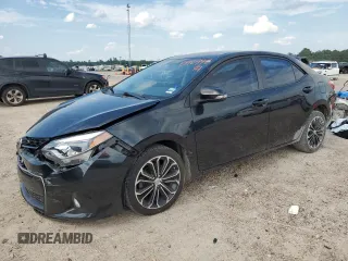 2016 Toyota Corolla L z VIN 5YFBURHE2GP395624, wystawiony jako Copart lot #46435635 z przebiegiem 110 202 mil mil oraz Szkoda całkowita • Salvage title. Historia ofert i sprzedaży dostępna na DreamBid. Obrazek 1.