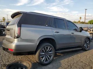 2021 Cadillac Escalade Sport Platinum with VIN 1GYS4GKL5MR474065, listed as a Copart auction lot 75037764 with 30,906 mi miles and Salvage Title. Bid and sale history available at carsss.com. Image 3.