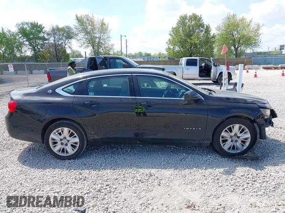 2015 Chevrolet Impala LS with VIN 2G11Z5SL6F9297796, listed as a IAAI auction lot 42244168 with 81,449 mi miles and . Bid and sale history available at DreamBid. Image 13.