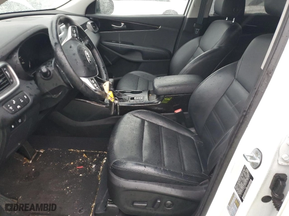 2019 Kia Sorento EX V6 with VIN 5XYPHDA55KG528347, listed as a Copart auction lot 82652904 with 93,105 mi miles and Non Repairable. Bid and sale history available at carsss.com. Image 7.