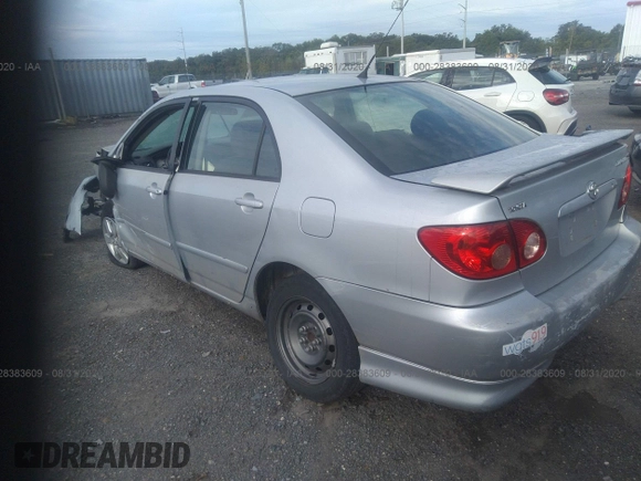 2007 Toyota Corolla CE with VIN 2T1BR32E27C780740, listed as a IAAI auction lot 40671746 with Not Provided miles and . Bid and sale history available at DreamBid. Image 3.
