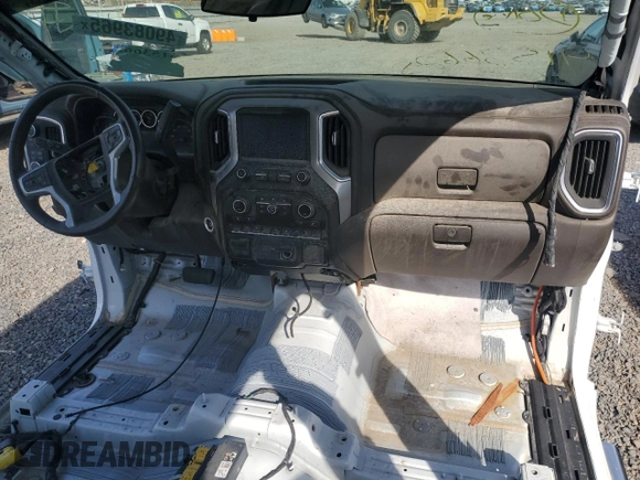 2021 Chevrolet Silverado 1500 RST with VIN 3GCUYEETXMG313438, listed as a Copart auction lot 49083965 with 0 mi miles and Salvage Title. Bid and sale history available at carsss.com. Image 8.
