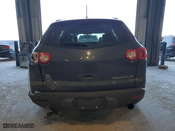 2012 Chevrolet Traverse LTZ with VIN 1GNKVLED4CJ344654, listed as a Copart auction lot 52522805 with 165,609 mi miles and Salvage Title. Bid and sale history available at carsss.com. Image 6.