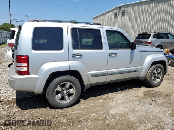 2008 Jeep Liberty Sport with VIN 1J8GN28K68W288156, listed as a Copart auction lot 70368324 with 169,570 mi miles and Clean Title. Bid and sale history available at DreamBid. Image 3.