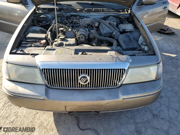 2005 Mercury Grand Marquis LS Premium with VIN 2MEFM75W05X614607, listed as a Copart auction lot 85813964 with 243,074 mi miles and Salvage Title. Bid and sale history available at carsss.com. Image 12.