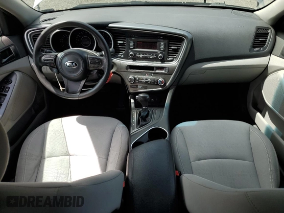 2015 Kia Optima LX with VIN 5XXGM4A79FG469889, listed as a Copart auction lot 56784545 with 95,549 mi miles and Clean Title. Bid and sale history available at DreamBid. Image 8.