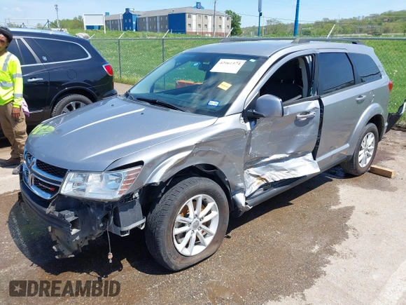 2017 Dodge Journey SXT with VIN 3C4PDCBG3HT531402, listed as a IAAI auction lot 42062374 with 157,625 mi miles and . Bid and sale history available at carsss.com. Image 19.