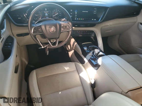 2022 Buick Envision Essence with VIN LRBFZPR47ND031386, listed as a Copart auction lot 48136765 with 97,120 mi miles and Salvage Title. Bid and sale history available at carsss.com. Image 8.