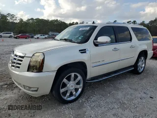 2013 Cadillac Escalade ESV Luxury с VIN 1GYS4HEF8DR296258, выставлен на аукционе Copart как лот 43645805 с пробегом 102 049 миль миль и Списание • Salvage title. История ставок и продаж доступна на DreamBid. Изображение 1.