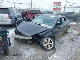 2015 Dodge Dart SXT with VIN 1C3CDFBB0FD362791, listed as a IAAI auction lot 41357418 with 149,043 mi miles. Bid and sale history available at carsss.com. Image 2.