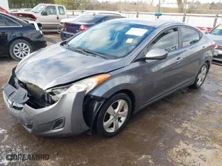 2011 Hyundai Elantra GLS PZEV with VIN 5NPDH4AE1BH059902, listed as a IAAI auction lot 41827426 with 198,957 mi miles. Bid and sale history available at carsss.com. Image 2.