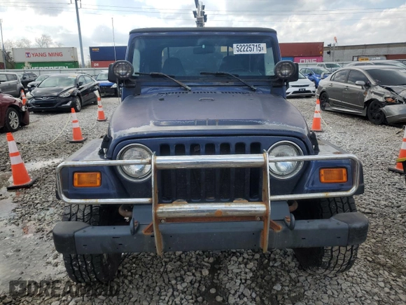 1997 Jeep Wrangler Sport with VIN 1J4FY19S4VP449011, listed as a Copart auction lot 52225715 with 145,814 mi miles and Clean Title. Bid and sale history available at carsss.com. Image 5.