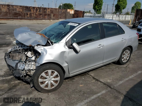 2009 Toyota Yaris with VIN JTDBT903991343587, listed as a Copart auction lot 54552805 with Not Provided miles and Salvage Title. Bid and sale history available at carsss.com. Image 1.