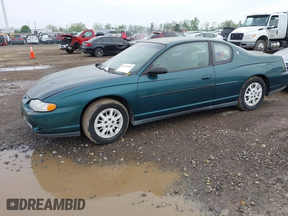 2001 Chevrolet Monte Carlo LS z VIN 2G1WW12E919231874, wystawiony jako IAAI lot #42133043 z przebiegiem 131 992 mil mil oraz . Historia ofert i sprzedaży dostępna na DreamBid. Obrazek 2.
