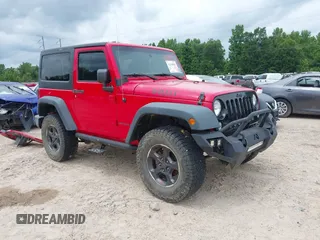 2015 Jeep Wrangler Freedom Edition with VIN 1C4AJWAG6FL667873, listed as a IAAI auction lot 42114503 with 75,332 mi miles and . Bid and sale history available at DreamBid. Image 1.