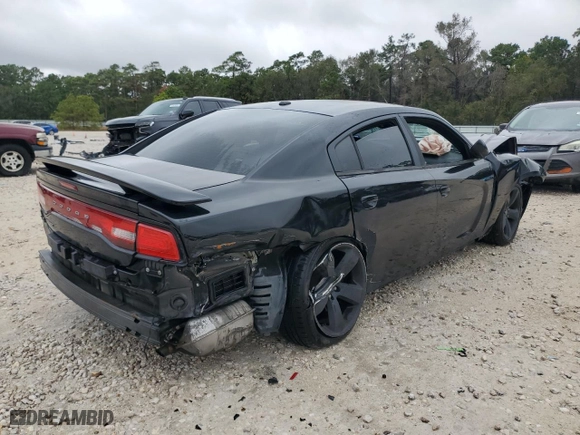 2012 Dodge Charger SXT with VIN 2C3CDXHG2CH282299, listed as a Copart auction lot 83696994 with 115,913 mi miles and Salvage Title. Bid and sale history available at carsss.com. Image 3.