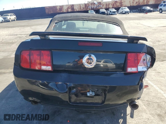 2007 Ford Mustang GT Deluxe with VIN 1ZVHT85HX75267440, listed as a Copart auction lot 49514945 with 79,735 mi miles and Salvage Title. Bid and sale history available at carsss.com. Image 6.