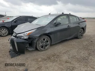 2022 Toyota Prius L Eco with VIN JTDKAMFU6N3160042, listed as a Copart auction lot 53633945 with 51,901 mi miles and Salvage title. Bid and sale history available at DreamBid. Image 1.