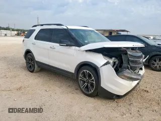 2013 Ford Explorer Sport with VIN 1FM5K8GT1DGB76935, listed as a Copart auction lot 57262655 with 162,325 mi miles and Salvage title. Bid and sale history available at DreamBid. Image 4.