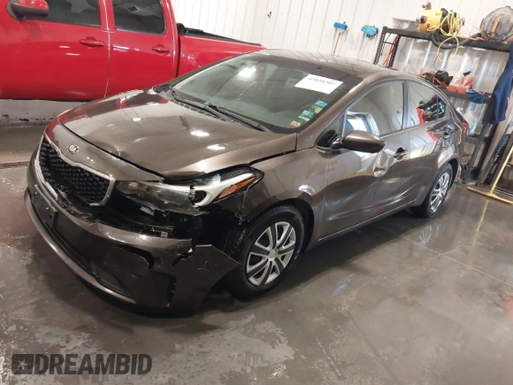 2017 Kia Forte LX with VIN 3KPFK4A71HE056667, listed as a IAAI auction lot 42030307 with 99,320 mi miles. Bid and sale history available at carsss.com. Image 21.