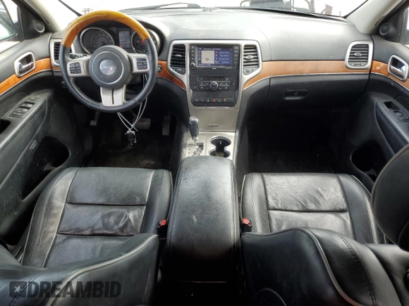 2013 Jeep Grand Cherokee Overland with VIN 1C4RJFCT8DC620547, listed as a Copart auction lot 50946725 with 153,697 mi miles and Clean Title. Bid and sale history available at carsss.com. Image 8.