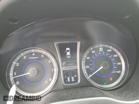 2012 Hyundai Azera с VIN KMHFH4JG1CA186454, выставлен на аукционе Copart как лот 51685695 с пробегом 123 327 миль миль и Списание • Salvage title. История ставок и продаж доступна на DreamBid. Изображение 9.