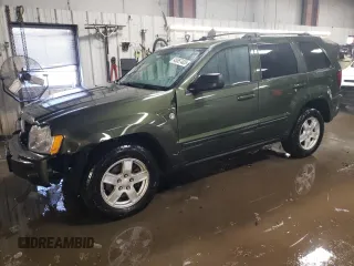 2007 Jeep Grand Cherokee Laredo with VIN 1J8HR48P47C700137, listed as a Copart auction lot 45657405 with 78,541 mi miles and Salvage Title. Bid and sale history available at carsss.com. Image 1.