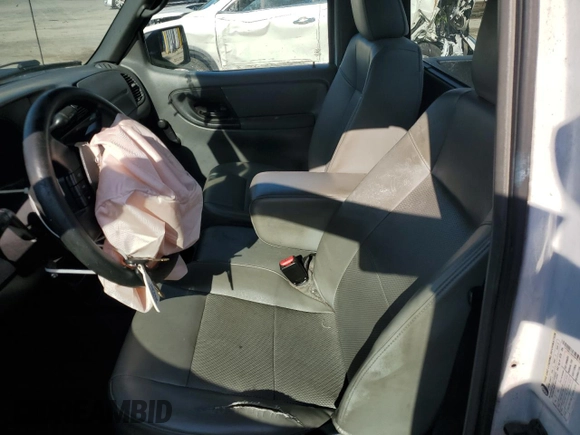 2011 Ford Ranger XL with VIN 1FTKR1AD5BPB11580, listed as a Copart auction lot 63397515 with 126,192 mi miles and Salvage title. Bid and sale history available at DreamBid. Image 10.