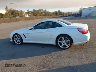 2013 Mercedes-Benz SL-Class SL 550 with VIN WDDJK7DA4DF020058, listed as a IAAI auction lot 41390103 with 78,685 mi miles. Bid and sale history available at carsss.com. Image 14.