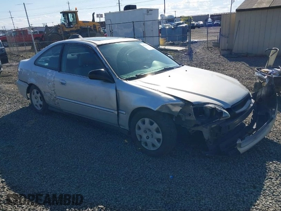 1999 Honda Civic EX with VIN 1HGEJ8242XL025414, listed as a IAAI auction lot 41736378 with 206,342 mi miles. Bid and sale history available at carsss.com. Image 1.