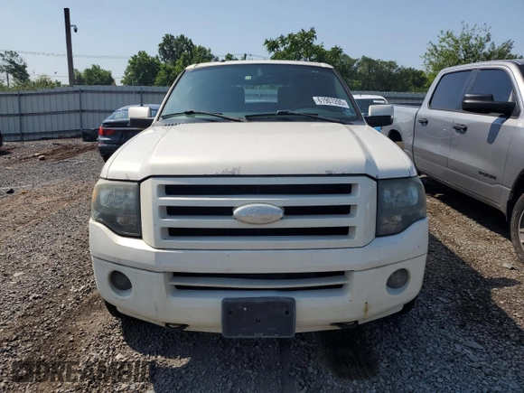 2008 Ford Expedition Max Limited with VIN 1FMFK20538LA42213, listed as a Copart auction lot 61907205 with 282,067 mi miles and Salvage title. Bid and sale history available at DreamBid. Image 5.