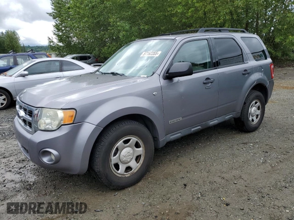2008 Ford Escape XLT с VIN 1FMCU03198KB59102, выставлен на аукционе Copart как лот 57162355 с пробегом 171 937 миль миль и Чистый • Clean title. История ставок и продаж доступна на DreamBid. Изображение 1.