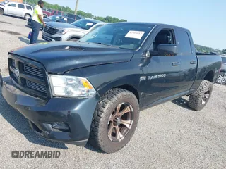 2012 Ram 1500 Sport with VIN 1C6RD7HT1CS343029, listed as a IAAI auction lot 42416012 with 115,487 mi miles and . Bid and sale history available at DreamBid. Image 2.
