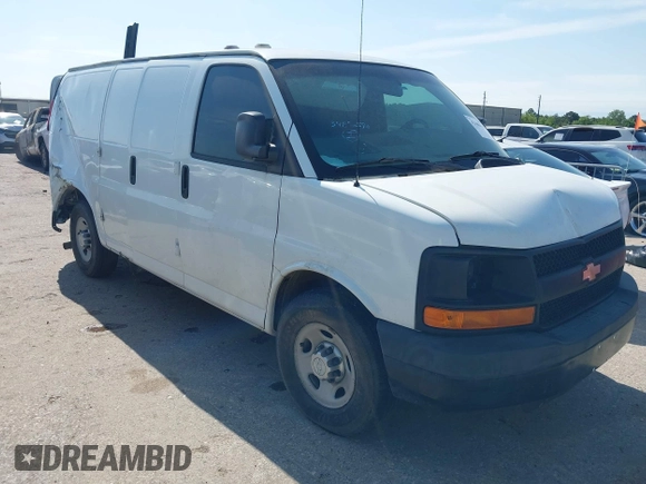 2015 Chevrolet Express Cargo с VIN 1GCWGFCFXF1184780, выставлен на аукционе IAAI как лот 42180137 с пробегом 103 453 миль миль и . История ставок и продаж доступна на DreamBid. Изображение 1.