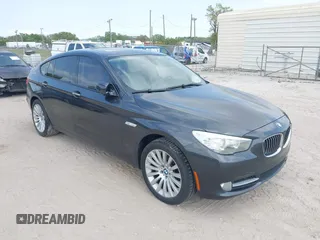 2011 BMW 5 Series GT 535i with VIN WBASN2C58BC201477, listed as a IAAI auction lot 41762784 with 168,285 mi miles. Bid and sale history available at carsss.com. Image 1.