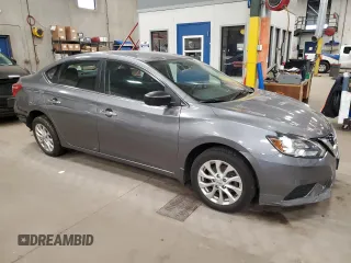 2018 Nissan Sentra SR with VIN 3N1AB7AP9JY214675, listed as a Copart auction lot 53958805 with 88,585 mi miles and Salvage Title. Bid and sale history available at DreamBid. Image 4.