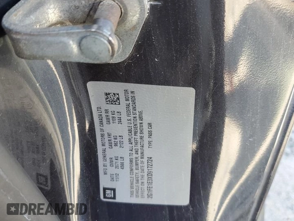 2013 Chevrolet Camaro LS z VIN 2G1FE1E3XD9172724, wystawiony jako Copart lot #50713835 z przebiegiem 110 067 mil mil oraz Szkoda całkowita • Salvage title. Historia ofert i sprzedaży dostępna na DreamBid. Obrazek 13.