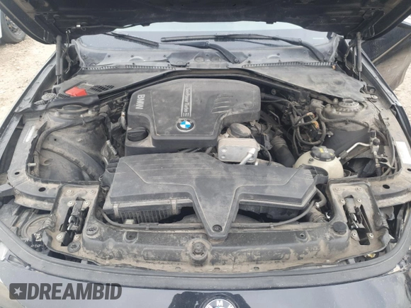 2015 BMW 3 Series 328i xDrive with VIN WBA3B3G58FNT68543, listed as a Copart auction lot 55594725 with 86,909 mi miles and Salvage title. Bid and sale history available at DreamBid. Image 11.