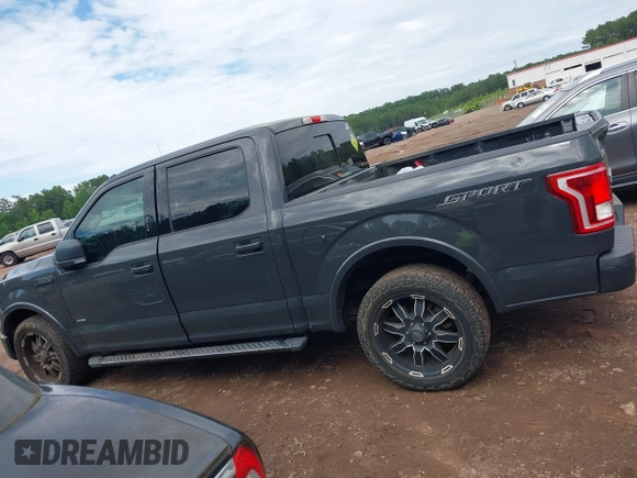 2016 Ford F-150 XL with VIN 1FTEW1CGXGFA58689, listed as a IAAI auction lot 42363270 with 120,104 mi miles and . Bid and sale history available at DreamBid. Image 14.
