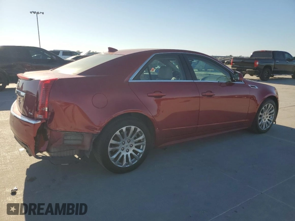 2011 Cadillac CTS Performance with VIN 1G6DJ5ED3B0108092, listed as a Copart auction lot 76266434 with 160,920 mi miles and Salvage Title. Bid and sale history available at DreamBid. Image 3.