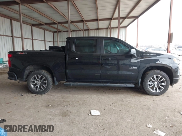 2022 Chevrolet Silverado 1500 RST with VIN 1GCUDEET0NZ644607, listed as a IAAI auction lot 41614044 with 56,524 mi miles and . Bid and sale history available at DreamBid. Image 13.
