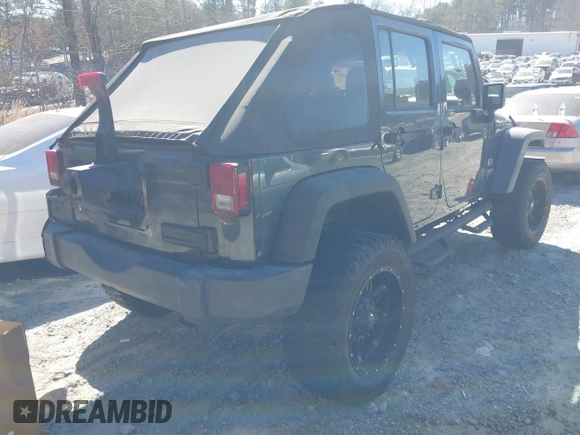 2008 Jeep Wrangler Unlimited X with VIN 1J4GB39138L589300, listed as a IAAI auction lot 41671690 with Not Provided miles and . Bid and sale history available at DreamBid. Image 4.