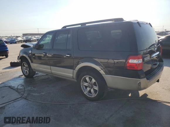 2010 Ford Expedition EL XLT with VIN 1FMJK1H50AEB55040, listed as a Copart auction lot 75403574 with 146,856 mi miles and Salvage Title. Bid and sale history available at carsss.com. Image 2.