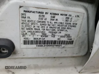 1999 Nissan Altima XE with VIN 1N4DL01D0XC218531, listed as a Copart auction lot 64092344 with 202,597 mi miles and Salvage Title. Bid and sale history available at carsss.com. Image 12.